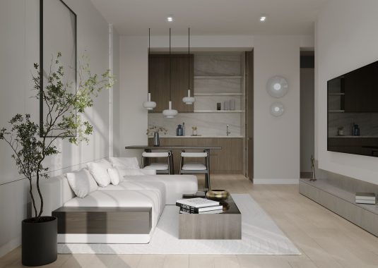 საცხოვრებელი ბინა 53,4 მ2